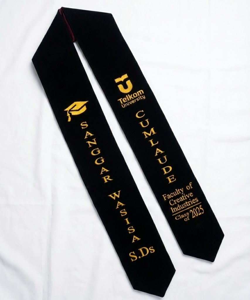 selempang sidang wisuda 